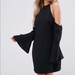 WYLDR Over It Cold Shoulder Dress